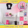 Icona Bay 7x5 Pink Picture Frame, Coloured Solid Wood Scandinavian