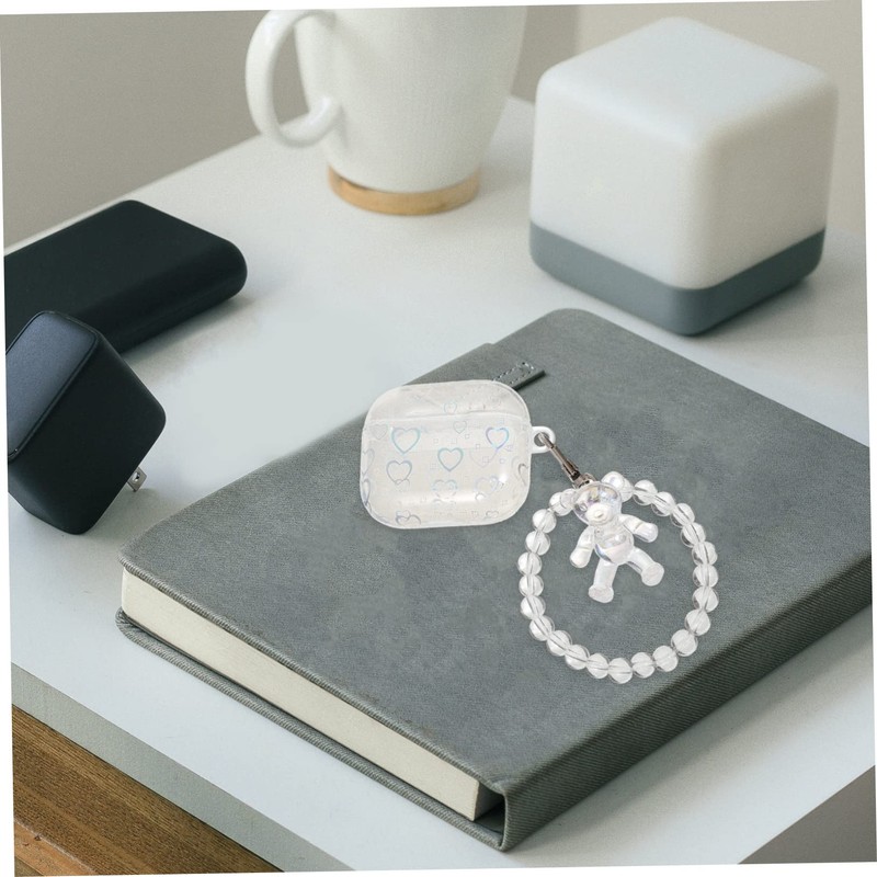 TEHAUX Shockproof Earphone Case for Stylish Love Design Lightweight Protector