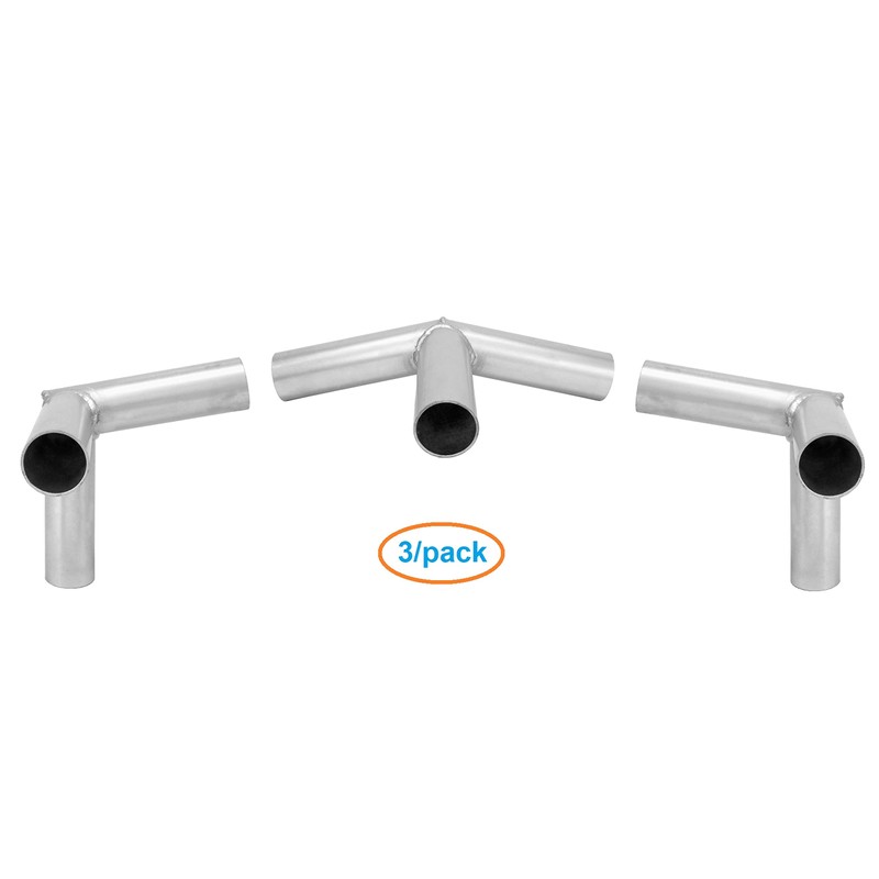 Carport Canopy Frame Fittings Set 1-3/8 Inch Low Peak Shed