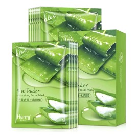 Mascarilla Facial Gel Aloe Vera Natural Unidades