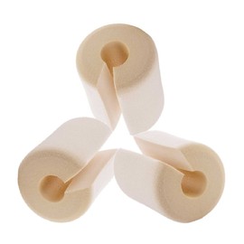 Happiness Store Retractable Shelf, Door Cushion, Door Stopper, Set of 3, Door Knob Lock, Door Stopper, Entryway, Door Opener, Rubber, Beige