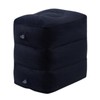 ideamall Air Footrest Adjustable Airplane Office Airplane 3 Tier (Black)