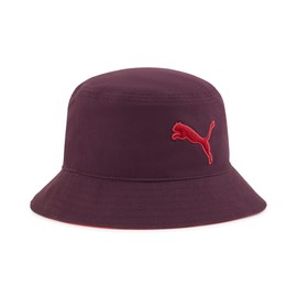 Puma 025513 Hat, Sun Shade PLAY.PARIS. Reversible Bucket, 24 Fall/Winter Colors Midnight Plum (01)