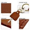 Della Stella Genuine Leather Key Ring,Key Holder,Key Sleeve for Men,Women,Stylish