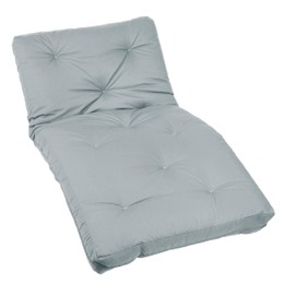 Trupedic Twin Basic Futon Mattress, 10-inch, Silver
