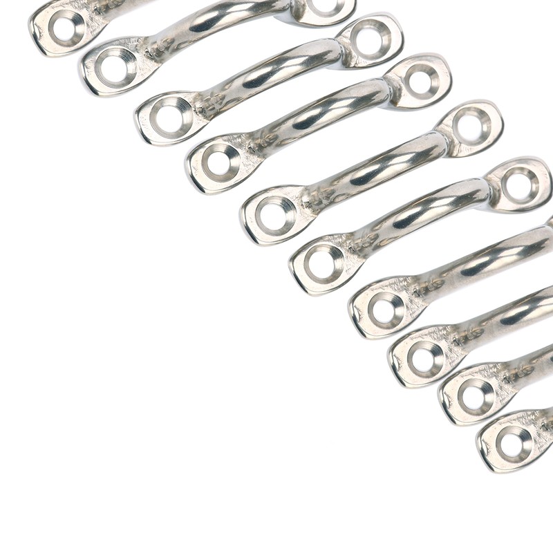 Amarine Made Pack of 10 Stainless Steel Bimini Boat Top