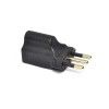 Ceptics Italy Travel Plug Adapter Accepts NEMA 5-15R - ETL