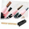 Vaguelly 6Pcs Eyebrow Pencil Sharpener Slot Assistants Precision Pencil Cutter
