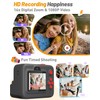 Yehtta Kids Camera Instant Print, Dual-Lens Front Rear Selfie Camera