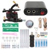 10 Wraps Tattoo Coil Machine Set Mini Tattoo Power Supply