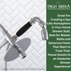 High Sierra Showerheads® - Solid Metal Fixed and Handheld Combo