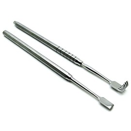 Superior Instruments Knapp Lacrimal Sac Retractors & Lempert Elevators 5" Sete of 2