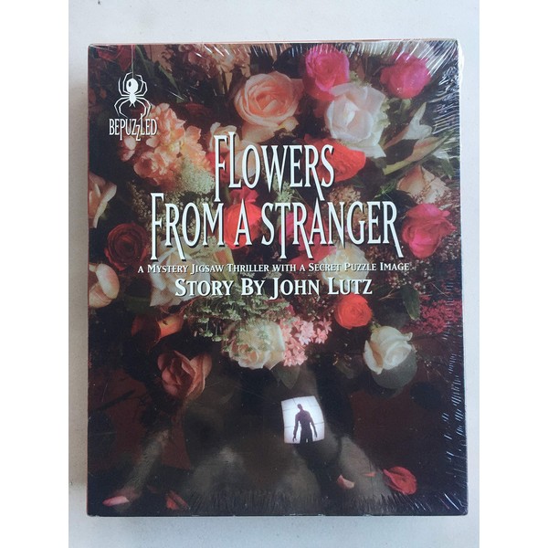 BePuzzled Mystery Jigsaw Puzzle by John Lutz - Flowers From A Stranger
