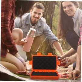 Mobestech Box Essential Tool Container Tools Container Tool Case Tool Organizer Tool Chest Tools Storage Container Plastic Orange