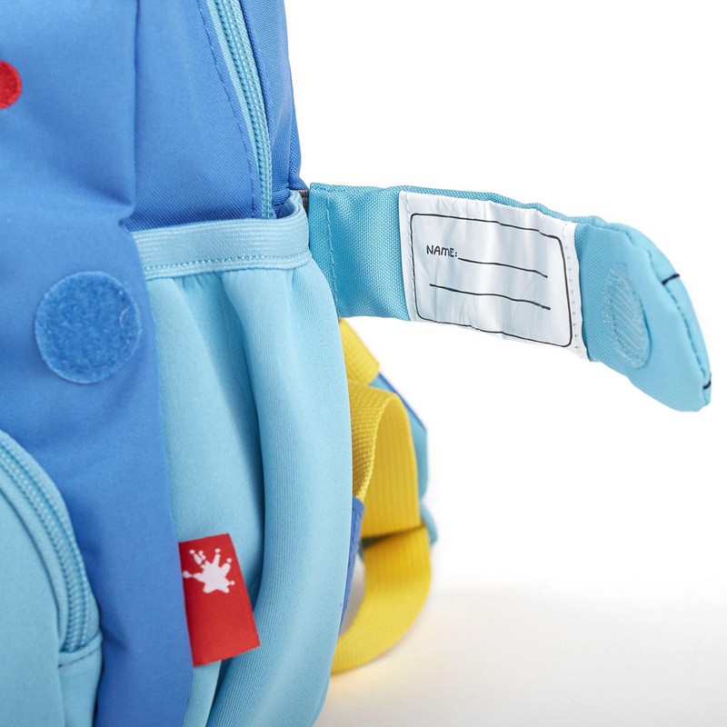 sigikid, boys and girls, mini backpack, bear motif, blue, 24918