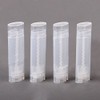 CTKcom 100 Pcs Oval Lip Balm Tubes With Lids, Empty