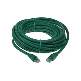 SF Cable 100ft Cat 6A Unshielded (UTP) Ethernet Network Cable, 500MHz, 24AWG - Green