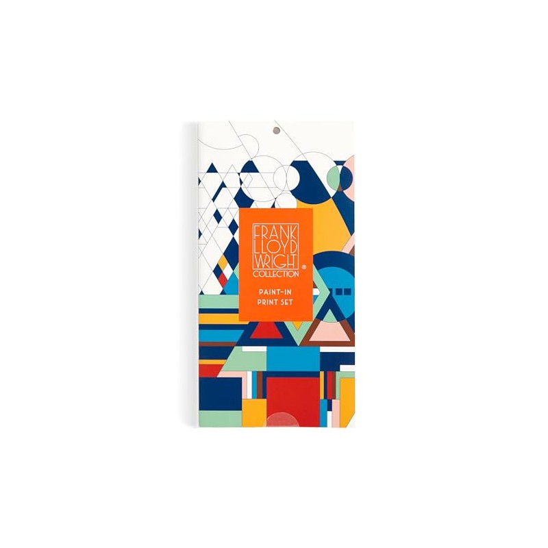 Frank Lloyd Wright Paint-In Print Set