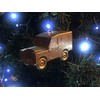 JABTEK Landrover Series 1 GOLDEN Christmas Xmas Tree Decoration Bauble