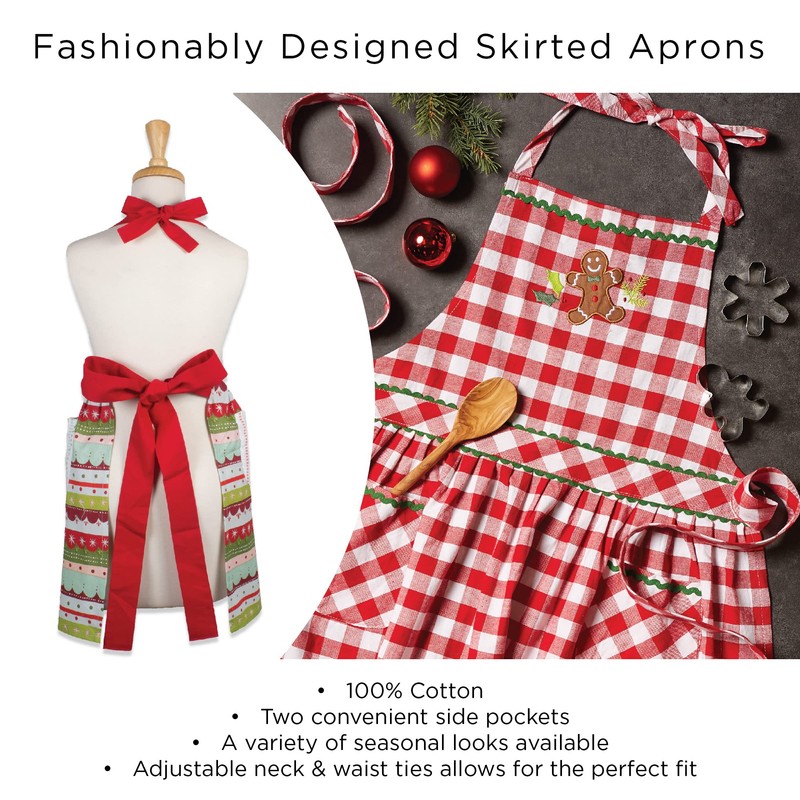 DII Celebrate St. Patrick's Day Kitchen Collection, Apron, Eat Drink