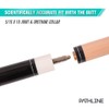 Pathline Pool Cue Stick - 58 inch Canadian Maple Billiard