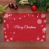 Banchif Christmas Place Mats The Place Mat with Snowflake and