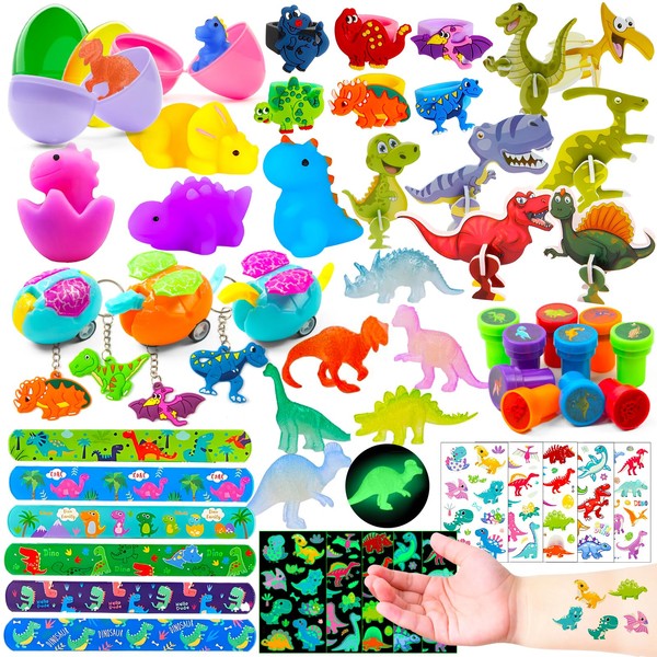 GOAUS Party Favors for Kids, Dinosaur Small Toys Prizes Bulk,