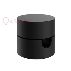 OASHISU Swag Pendant Hook 5 Pack Black Lamp Hook for Fabric Electrical Cord Chandelier Ceiling Lights Wall Fixtures, Textile Cable Wire Holder Clips Management, Cable Clamps, Screw-in Hooks