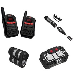 SpyX Secret Agent Comms Kit - 4 Spy Toy Gadgets for communication & surveillance