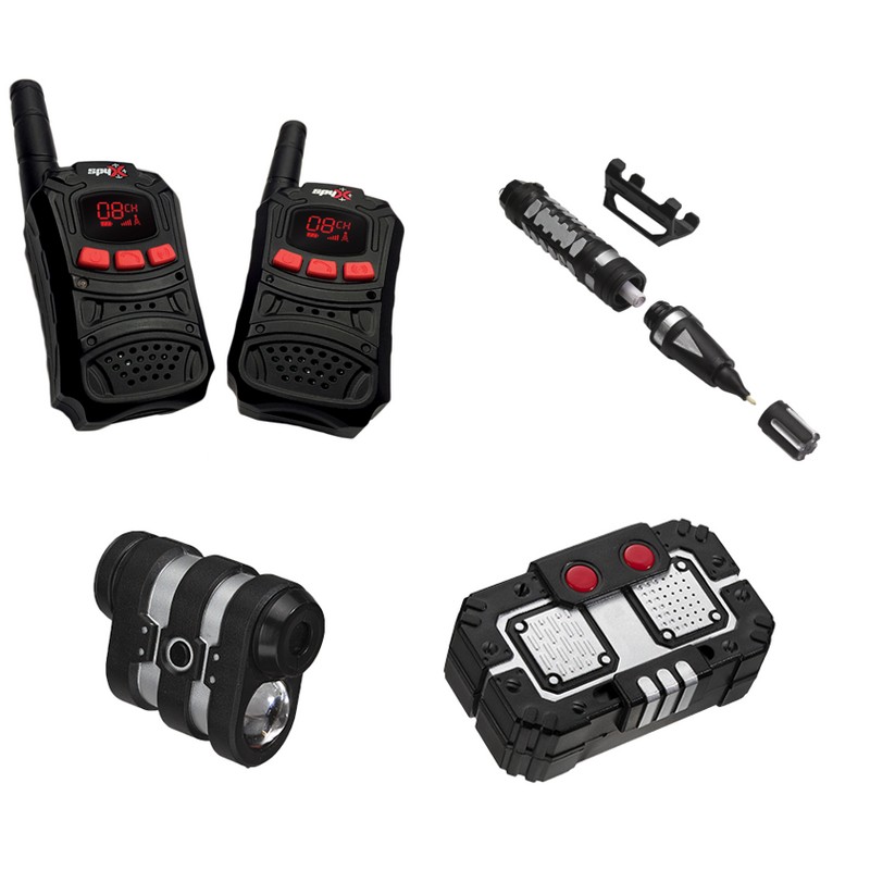 SpyX Secret Agent Comms Kit - 4 Spy Toy Gadgets