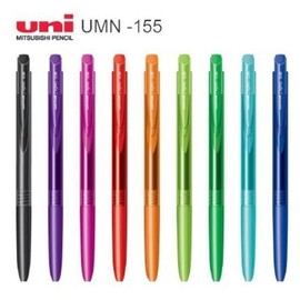 (Hot Tracks) Uni-ball Signo Retractable / UMN-155 (0.28/0.38mm) / (핫트랙스)유니볼 시그노 노크식UMN-155(0.280.38mm)