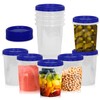 HomeyGear 32 oz - 8 Pack Twist Top Food Deli