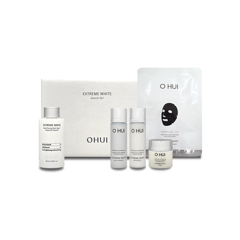 Ohui White Melatoning Dark Spot Ampoule Essence Set / 오휘