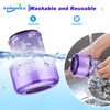 Aziliogcc Vacuum Filter Replacement for Dyson V11 V15, Purple, 2