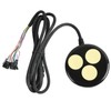 PC Power Button Strong ABS Light Weight Simple Installation Plug