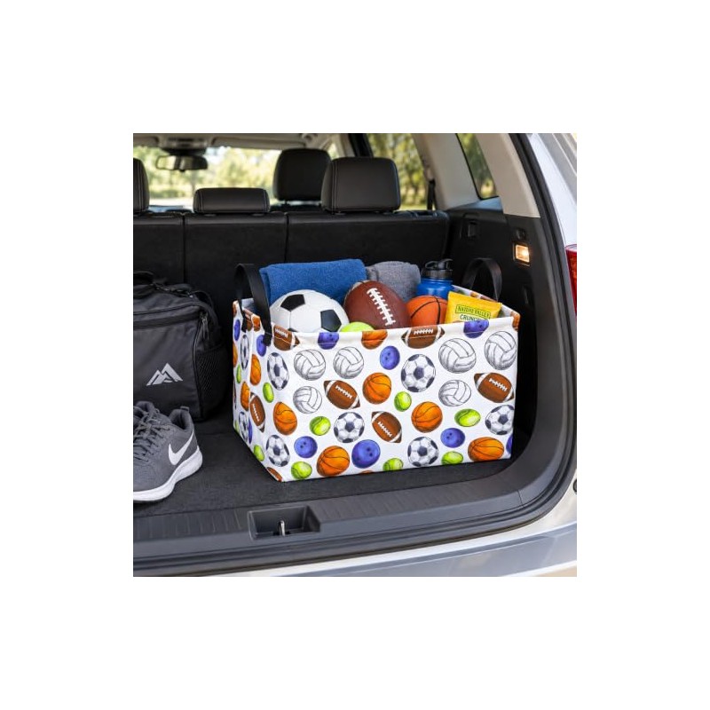 Cesta de Almacenamiento para Balones de Fútbol Cesta de Ropa