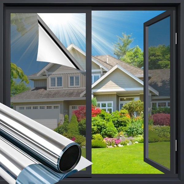Bloss One Way Privacy Window Film, Window Tint for Home,