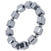 0.4in Terahertz Bracelet Rectangle Beads Good Thermal Conductivity Natural Terahertz