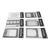 6 Bags Scrapbook Frames Retro Assorted Styles Durable PET for