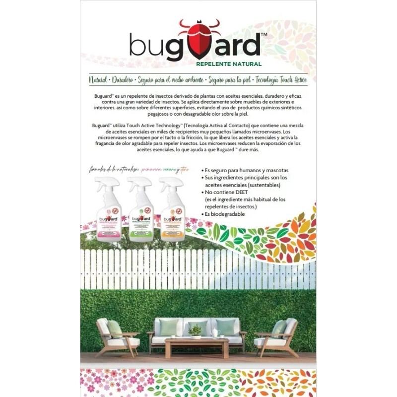 High Clean Buguard Buguard Repelente D Mosquitos Natural Touch Active