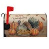 Dacawin Happy Thanksgiving Mailbox Cover Pumpkin Fall Harvest Magnetic Mailbox