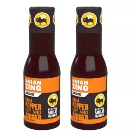 Al Amin Foods Sweet and Spicy Sauce 12 Fl Oz Pack of 2 Great for Wings Meats and Dipping