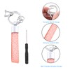 Flensent Key Fob Cover with Keychain for Mazda CX-5 CX-7