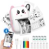 Funducts Mini Sticker Printer, Pocket Thermal Sticker Printer Machine, Thermal