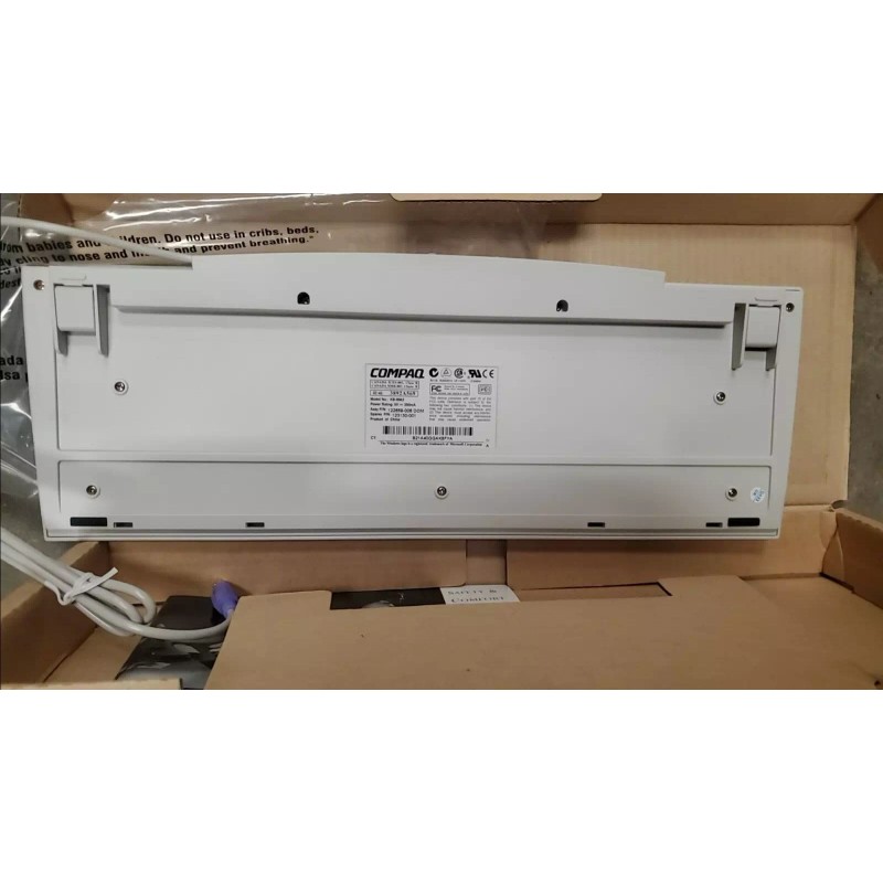 Compaq NEW PS2 Compaq Keyboard 166516-006 6feet cable 122659-006 KB-9963