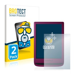 BROTECT Anti-Glare Screen Protector for PocketBook Touch Lux 5 (Pack of 2) Matte Screen Protector Film Anti-Reflection Anti-Fingerprint