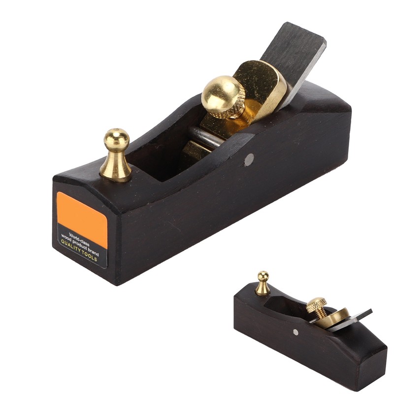 Violin Thumb Planer Glossy Ebony Brass Small Production Tool Portable