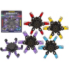 Transformer Gyrobot 4 Assorted Colours With 1 sent at Random.Fidget, Autism, ADHD, Party Favours, Game Prizes, Stocking Fillers, Gift