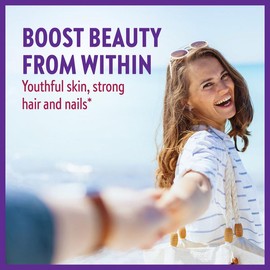 New Chapter Hair, Skin & Nails Supplement – Fermented Biotin for Healthy Hair, Strong Nails & Reduced Fine Lines, 30 Capsules, Vegetarian