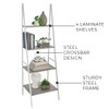 ClosetMaid 4964 4 Ladder Shelf Mixed Material, Taupe